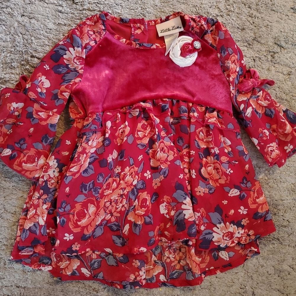 Little Lass flower top in 18 months